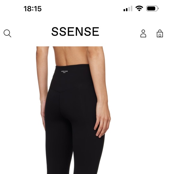 Anine Bing legging taille haute Small - Picture 1 of 6